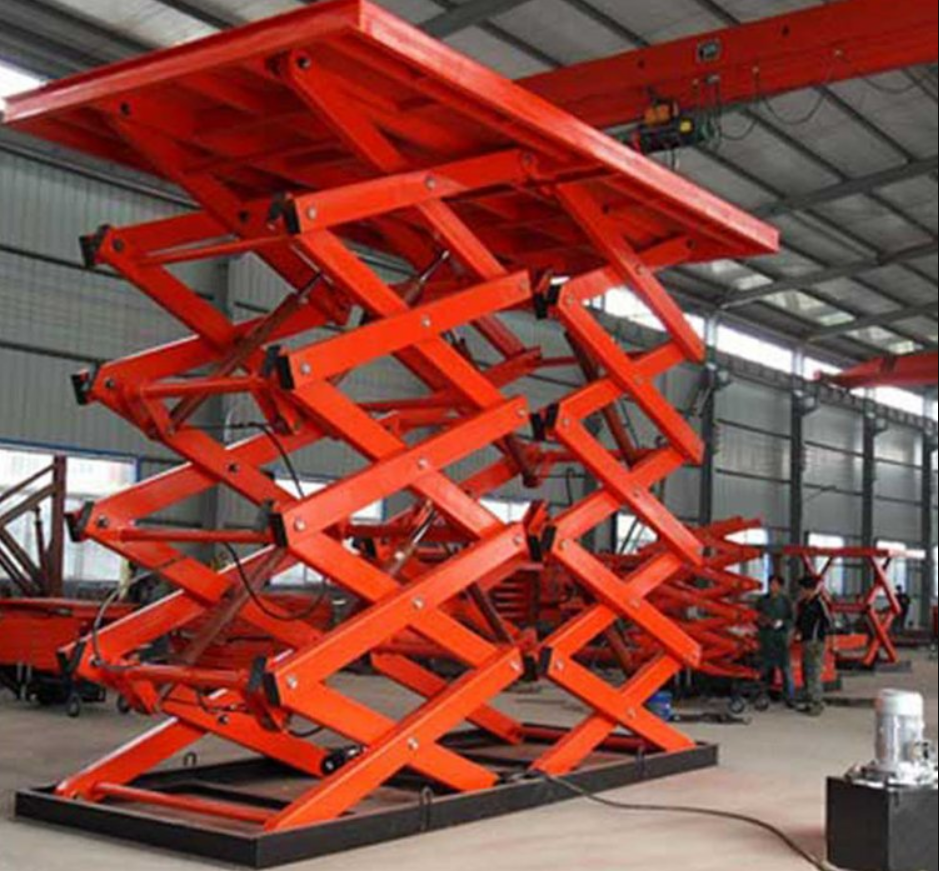 鋼力機(ji)械剪叉式(shi)升降平台(tai)
